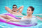 Bestway Aqualounge - Waterhangmat - Opblaasbaar luchtbed - Paars