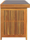 vidaXL - Opbergbox - voor - buiten - 113x50x60,5 - cm - massief - acaciahout