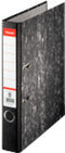 Esselte Duurzame Kartonnen Ordner Met Etikethouder - 2-Rings met een Rugbreedte van 50mm - Capaciteit van 350 A4-Vel - Zwart