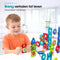 Sweet Sprout Magnetic Tiles - Knikkerbaan 113 stuks - Educatief Montessori - Met 8 magna knikkers (113 stuks)