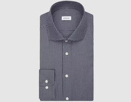 Seidensticker Spread Kent Business Shirt - Slim Fit Non-Iron - Navy - Maat 39