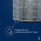 Lumiz Solar Buitenlamp - Buitenverlichting - Lampion - Solar Tuinverlichting - Topaze Cylinder - 18 cm - Grijs Blauw