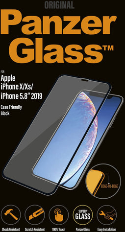 PanzerGlass 2664 - Screenprotector - Edge to Edge - Zwart