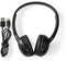 Nedis HPBT4000BK - On-Ear Bluetooth Hoofdtelefoon - Geluidslimiet 60dB - Zwart