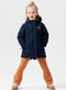 Noppies Jas Neerijnen - Winterjas - Waterafstotend - Black Iris - Maat 122