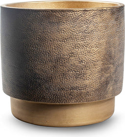 Pot 'merel' goud bruin