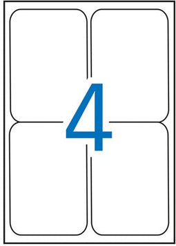 Apli laser A4 etiketten 99 | 1x139mm 400x