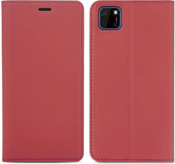 iMoshion Hoesje Geschikt voor Huawei Y5p Hoesje Met Pasjeshouder - iMoshion Slim Folio Bookcase - Rood