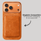 Alcanside iPhone 17 Pro - Alcantara hoesje - MagSafe - oranje