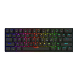 Savio BLACKOUT X2 BROWN toetsenbord Gamen USB QWERTY UK International