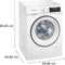 Siemens WG46G2ZEFG - iQ500 - Wasmachine - 9 kg - 1600 rpm - SmartFinish - Wit