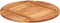 vidaXL - Tafelblad - rond - 25-27 - mm - 80 - cm - massief - acaciahout