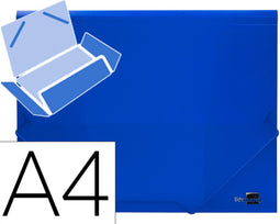 Liderpapel CG69, Project folder, A4, Polypropyleen (PP), Blauw, Landschap/portret, 100 vel