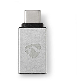 Nedis CCTB60915AL - USB-C naar USB-A Adapter - 5 Gbps - Aluminium