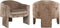 Richmond Fauteuil Charmaine Taupe Chenille