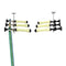 Falcon Eyes B-3W - Achtergrond Support - Voor 3 Rollen - Zwart