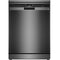 Siemens SN23EC03ME - Vrijstaande Vaatwasser - Home Connect - varioSpeed Plus - Black Inox