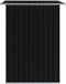 vidaXL - Tuinberging - 204x132x186 - cm - staal - antraciet