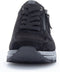 Gabor 96.587 - Lage sneakers - Suède met dubbele rits - Zwart