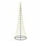 LED Kerstboom Warmwit 100.5 x 100.5 x 302.5 cm Metaal