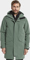 Didriksons Roland - Heren Parka - Normale pasvorm - Groen (S)