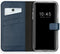 Selencia iPhone 11 - Echt Lederen Bookcase - 3 Pashouders - Blauw