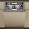 Whirlpool W8I HF58 TUS - Inbouwvaatwasser - MaxiSpace kuip 14 couverts - Zwart
