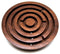 Geduld-kogel-spel rond acacia hout 13 cm