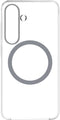 Samsung Galaxy S25 - Clear Magnet Case - Magnetische ring voor draadloos opladen - Transparant