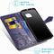 iMoshion Hoesje Geschikt voor Samsung Galaxy S7 Hoesje Met Pasjeshouder - iMoshion Mandala Bookcase - Paars