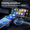 CarMe Ultra Mini - 2-in-1 CarPlay Dongle - Draadloos CarPlay & Android Auto - Zwart