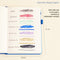 Ottergami Notitieboek A5 - Bullet Journal met Puntjes - 144 pagina's - Vegan Lederen Kaft Zwart - Hardcover