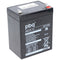 PBQ lead battery 2.9-12, 12 volt 2.9Ah, with 4.8mm Faston plug contacts