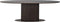 Richmond Eettafel Luxor Ovaal 300cm Bruin