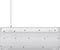 Trust GXT 833W Thado - TKL Gaming Keyboard - Programmeerbare Toetsen - Wit