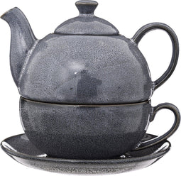 Secret de gourmet - Theepot + kop - Callie blauw