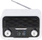 Adler AD 1185 - Bluetooth-radio - FM radio 50 zenders - Wit