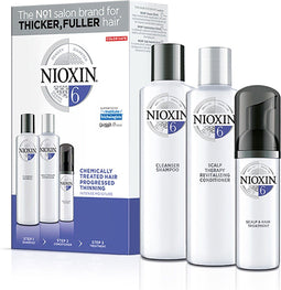 Behandeling Wella Nioxin Trial Kit Sistem 6 Treated Hair