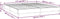 vidaXL - Bedframe - zonder - matras - 180x200 - cm - stof - groen