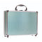 Casuelle Aluminium Make-Up Koffer Groen/Zilver