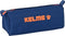 Schoolpennenzak Kelme Navy blue Oranje Marineblauw (21 x 8 x 7 cm)