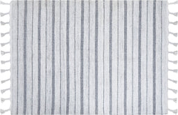 BADEMLI - Vloerkleed - Wit - 160 x 230 cm - Synthetisch materiaal