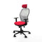 Piqueras y Crespo 1D036N2 - Bureaustoel - Hoofdsteun - Rood