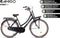 AMIGO Sturdy - Transportfiets voor Dames - Omafiets 28 Inch 53 cm - 3 Versnellingen - Terugtraprem en V-brakes - Matzwart
