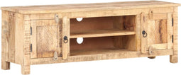 vidaXL - Tv-meubel - 120x30x40 - cm - ruw - mangohout