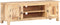 vidaXL - Tv-meubel - 120x30x40 - cm - ruw - mangohout