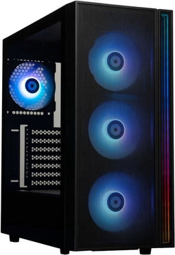 PC-behuizing - BITFENIX - Fang ARGB (zwart) - Medium toren - ATX-formaat - Zonder voeding