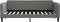 vidaXL - Slaapbank - 80x200 - cm - stof - donkergrijs