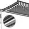 vidaXL - Luifel - automatisch - uittrekbaar - LED - 450x300 - cm - antraciet - en - wit