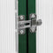 vidaXL - Tuinkas - met - basisframe - 334x169x202 - cm - aluminium - groen